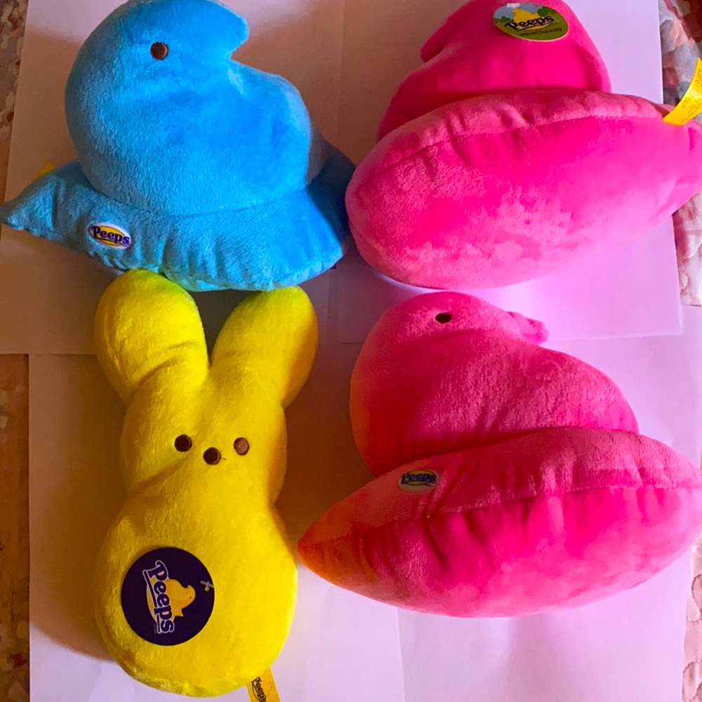 New! Set of peeps plush